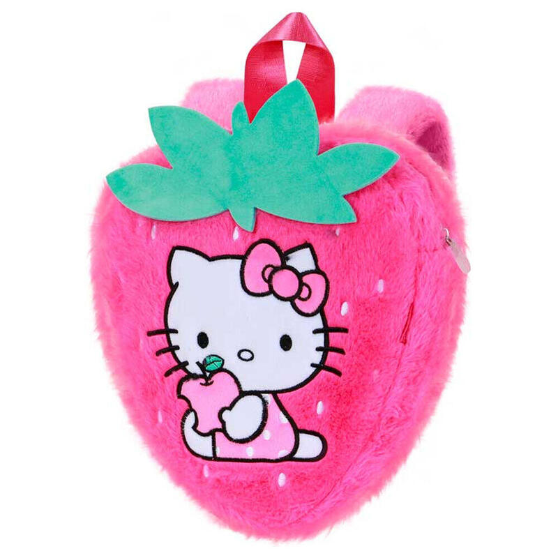 mochila-peluche-fresa-hello-kitty