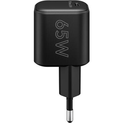 goobay-juego-de-carga-usb-c-pd-65-w-cable-textil-usb-c-cargador-negro-1x-usb-c-pd-gan-cable-de-1-metro-74774