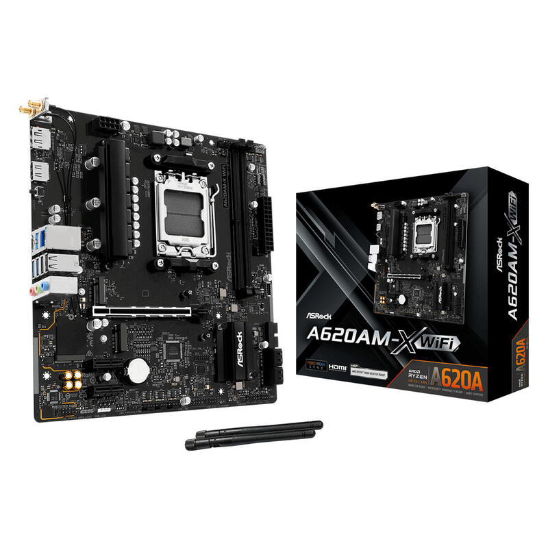 placa-base-asrock-a620am-x-wifi-am5-matx-hdmi-dp-ddr5