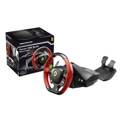 thrustmaster-ferrari-458-spider-volante-pedales-xbox-one-negro-rojo