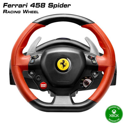 thrustmaster-ferrari-458-spider-volante-pedales-xbox-one-negro-rojo