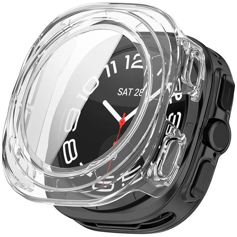 funda-pc-cristal-templado-samsung-galaxy-watch-ultra-47mm-transparente