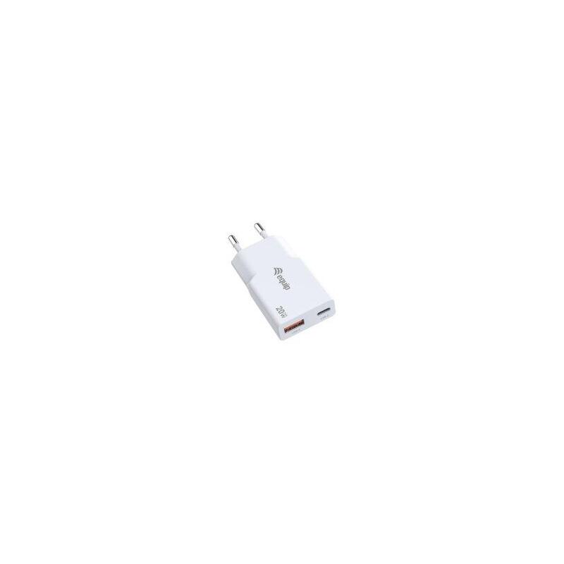 equip-cargador-2port-usb-c-pd30-usb-a-gan-slim-20w-blanco
