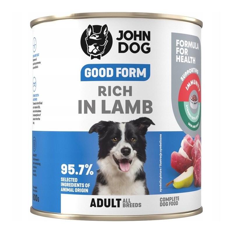 john-dog-good-form-dorosly-jagniecine-karma-800g