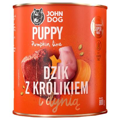 john-dog-pumpkin-puppy-dzikkrolikdynia-800g