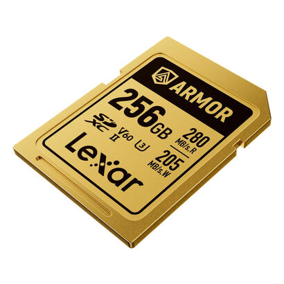lexar-256gb-professional-armor-gold-sdxc-uhs-ii-cards-up-to-280mbs-read-210mbs-write-c10-v60-u3stainless-steel-casing-ip68