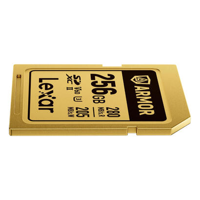 lexar-256gb-professional-armor-gold-sdxc-uhs-ii-cards-up-to-280mbs-read-210mbs-write-c10-v60-u3stainless-steel-casing-ip68