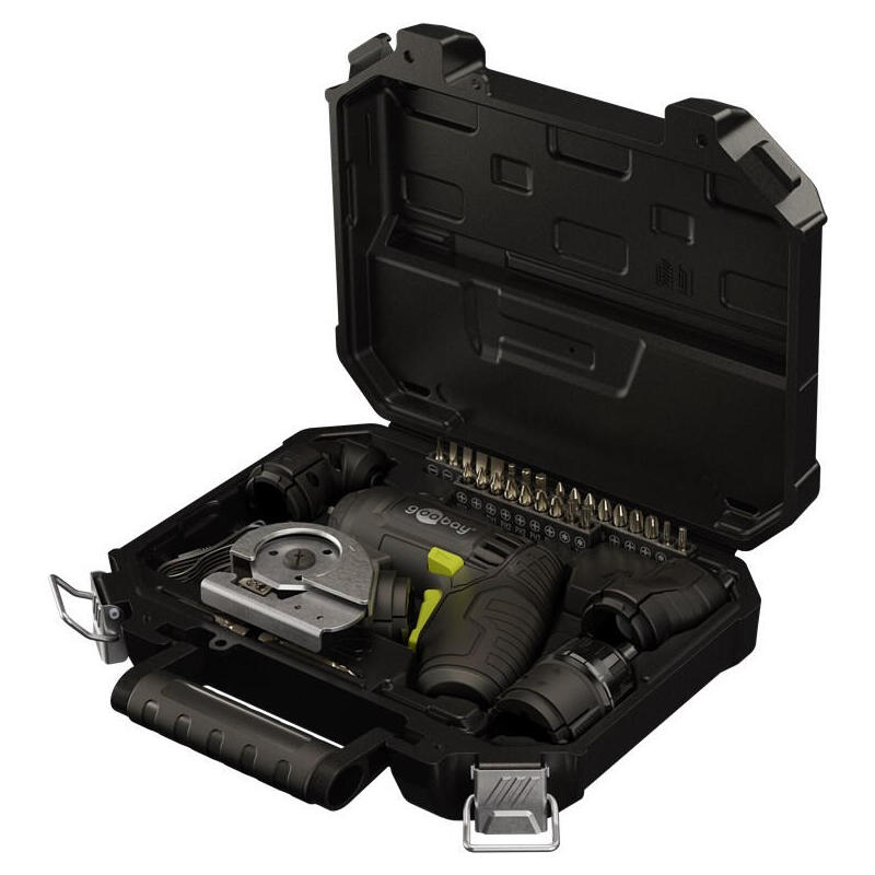 goobay-77817-destornillador-electrico-y-llave-de-impacto-200-rpm-negro-amarillo