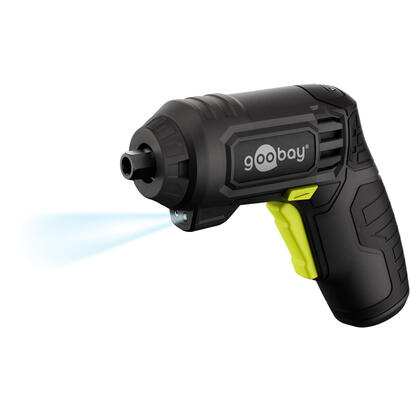 goobay-77817-destornillador-electrico-y-llave-de-impacto-200-rpm-negro-amarillo