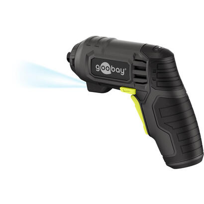 goobay-77817-destornillador-electrico-y-llave-de-impacto-200-rpm-negro-amarillo