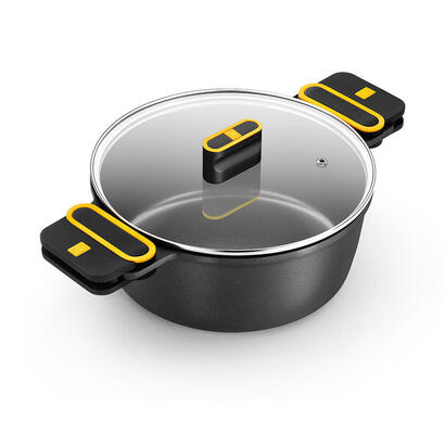 cacerola-alta-de-aluminio-fundido-con-antiadherente-tricapa-con-tapa-de-cristal-daily-pro-o24-cm