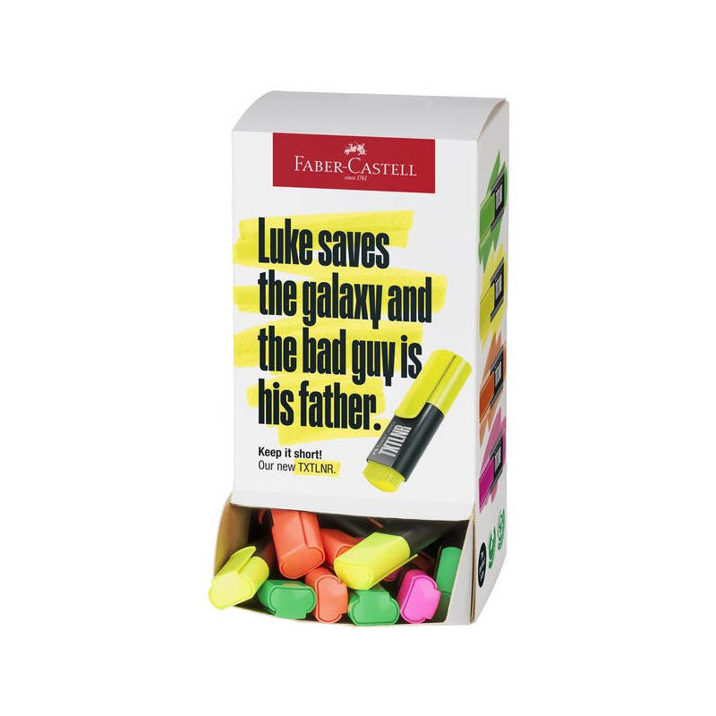 faber-castell-marcador-textliner-surtido-neon-expositor-carton-60-ud