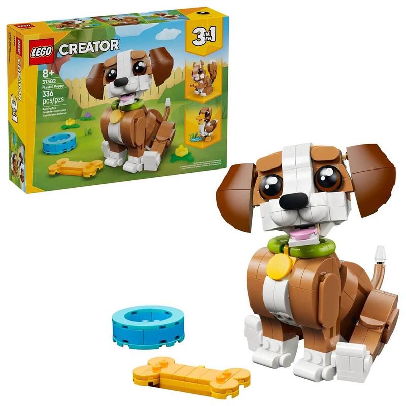 lego-31382-creator-3-in-1-niedliche-tiere-verspielter-welpe-31382