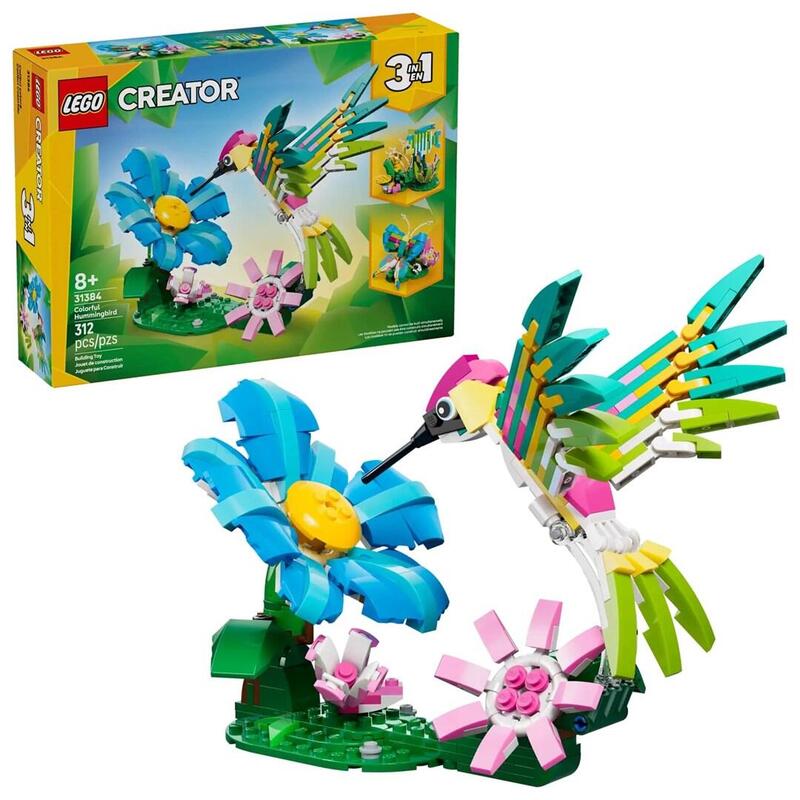 lego-31384-creator-3-in-1-wilde-tiere-bunter-kolibri-31384