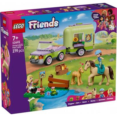 lego-42695-friends-pferd-und-fohlen-mit-pferdeanhanger-42695