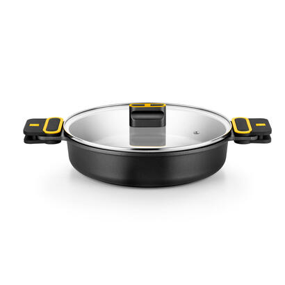 olla-baja-de-aluminio-fundido-con-antiadherente-tricapa-con-tapa-de-cristal-daily-pro-o28-cm