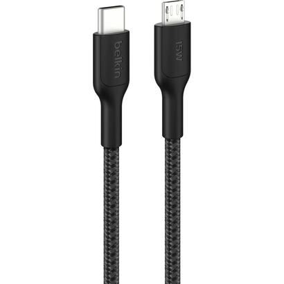 belkin-boostcharge-pro-cable-usb-1-m-usb-c-micro-usb-a-negro
