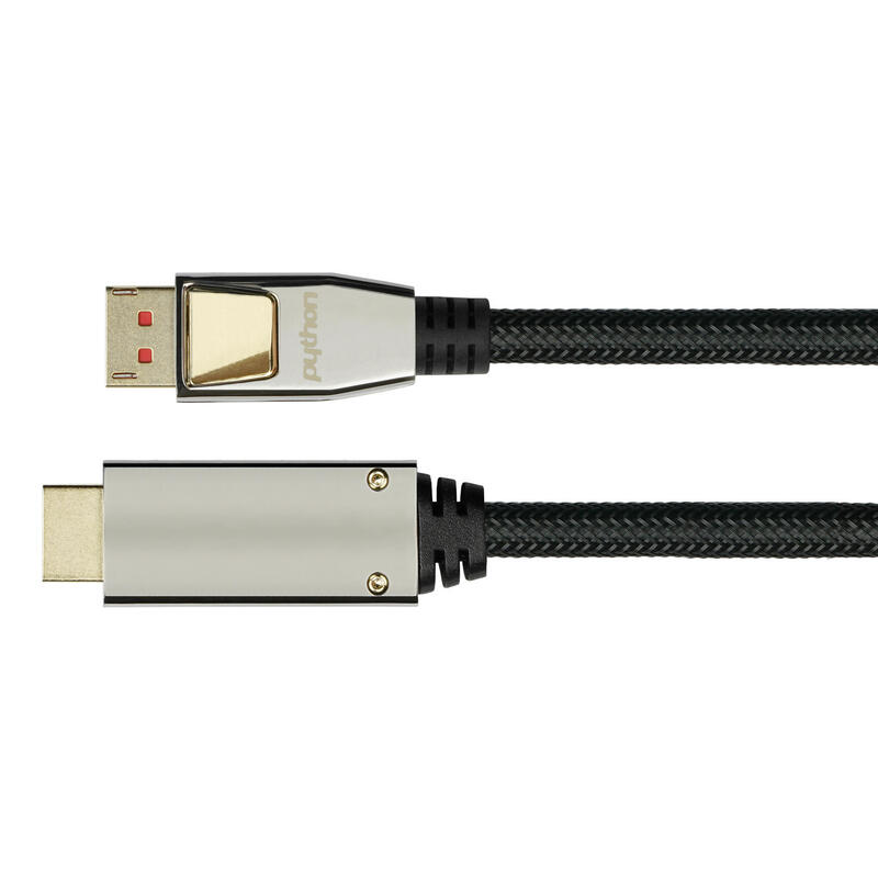 python-gc-m0216-adaptador-de-cable-de-video-1-m-displayport-hdmi-negro