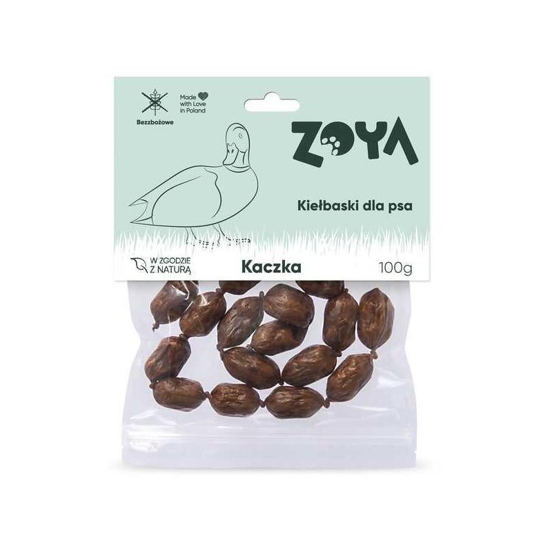 zoya-duck-sausages-premio-para-perros-100g