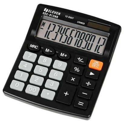calculadora-de-oficina-eleven-sdc-812nr