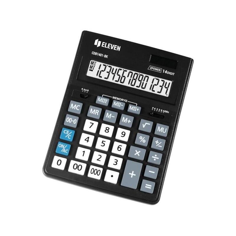 calculadora-de-oficina-eleven-cdb1401-bk-negra