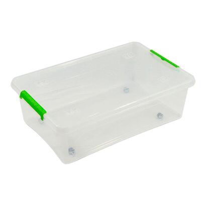 pack-de-2-unidades-caja-transparente-multiusos-con-ruedas-29-l-585-x-39-x-17-cm