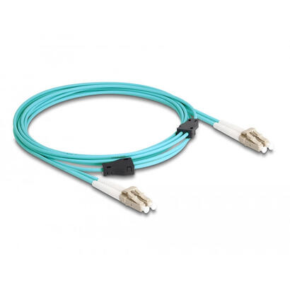 cable-delock-87909-de-fibra-optica-3-m-lc-om3-color-aguamarina