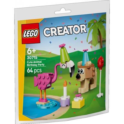 lego-30715-creator-niedliche-tiere-feiern-geburtstag-polybag-30715