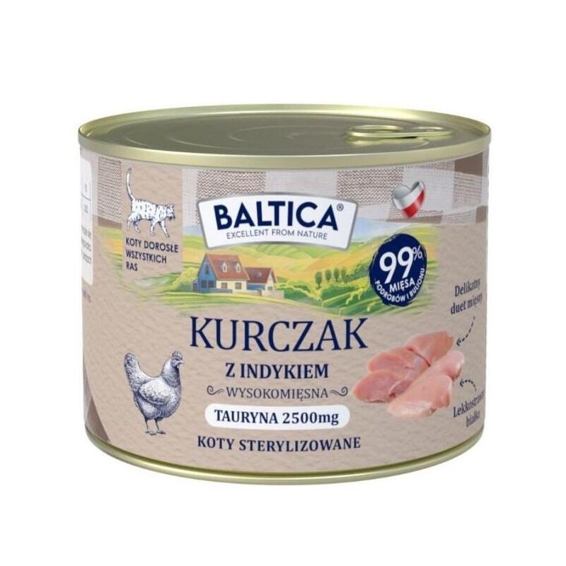 baltica-smaki-regionow-chicken-with-turkey-comida-humeda-para-gatos-185g