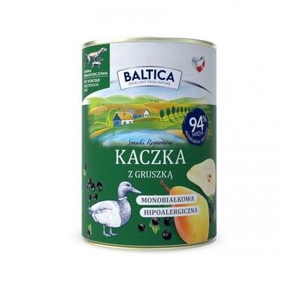 baltica-smaki-regionow-pato-con-pera-comida-humeda-para-perros-400-g