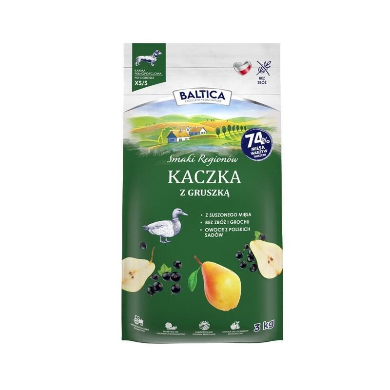 baltica-smaki-regionow-razas-pequenas-pato-con-pera-alimento-seco-para-perros-3-kg