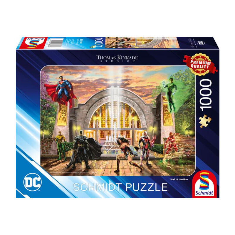 puzzle-de-1000-piezas-de-la-liga-de-la-justicia-de-dc-hall-of-justice-de-thomas-kinkade-studios-58788