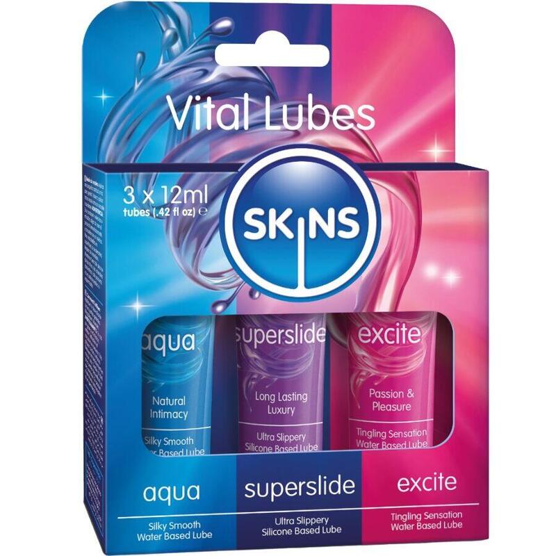 skins-vital-lubes-kit-lubricantes-aqua-superslide-excite-3-x-12-ml