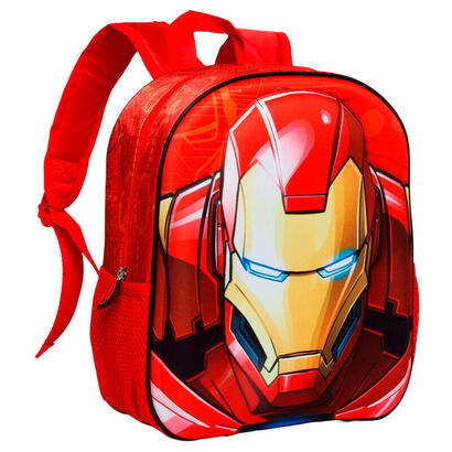 mochila-3d-stark-iron-man-marvel-31cm