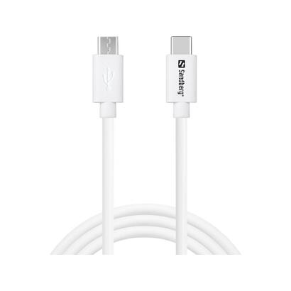 sandberg-136-74-cable-usb-1-m-usb-c-micro-usb-b-blanco