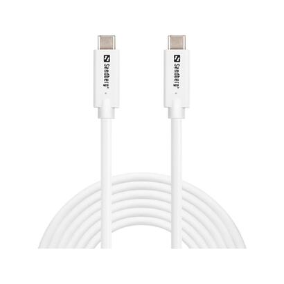 sandberg-136-75-cable-usb-usb-32-gen-2-31-gen-2-3-m-usb-c-blanco