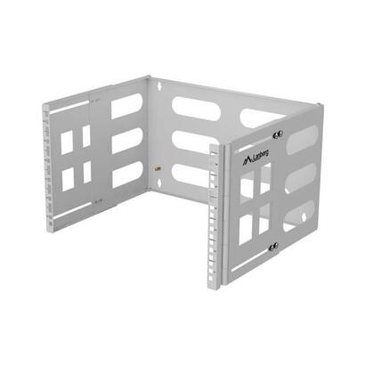 lanberg-folding-bracket-wall-mount-19-6u-497x400-240-grey