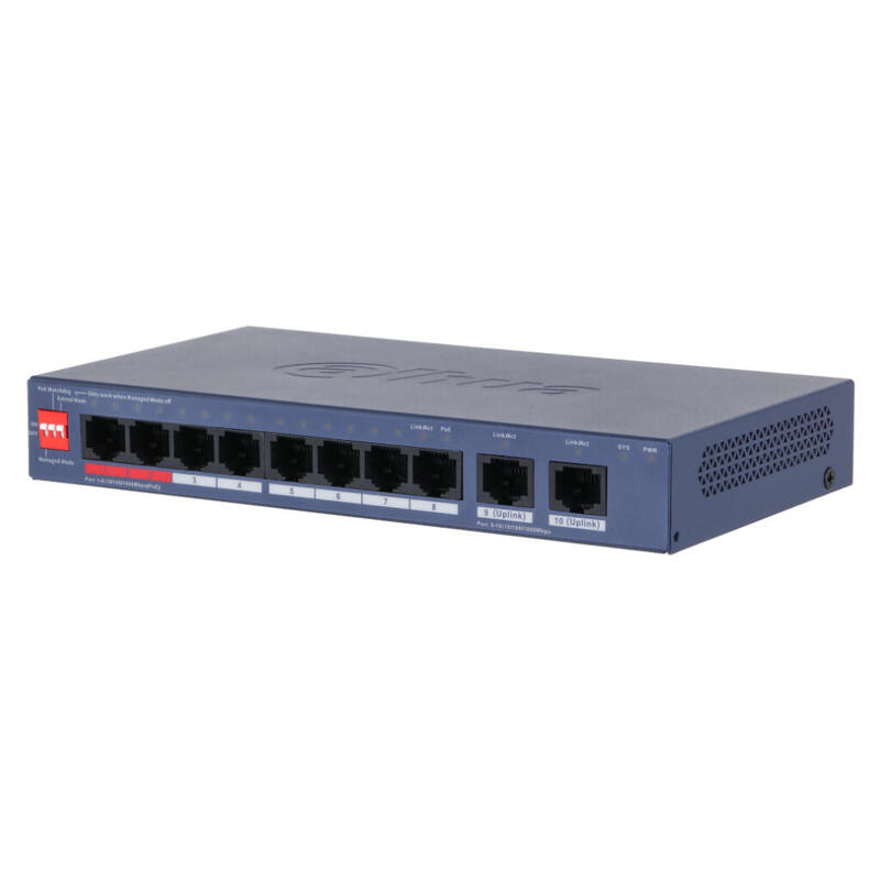 dahua-cs4010-8gt-110-v2-switch-poe-8-puertos-gigabit-2rj45-uplink-gigabit-110w-gestionable-en-cloud-layer2