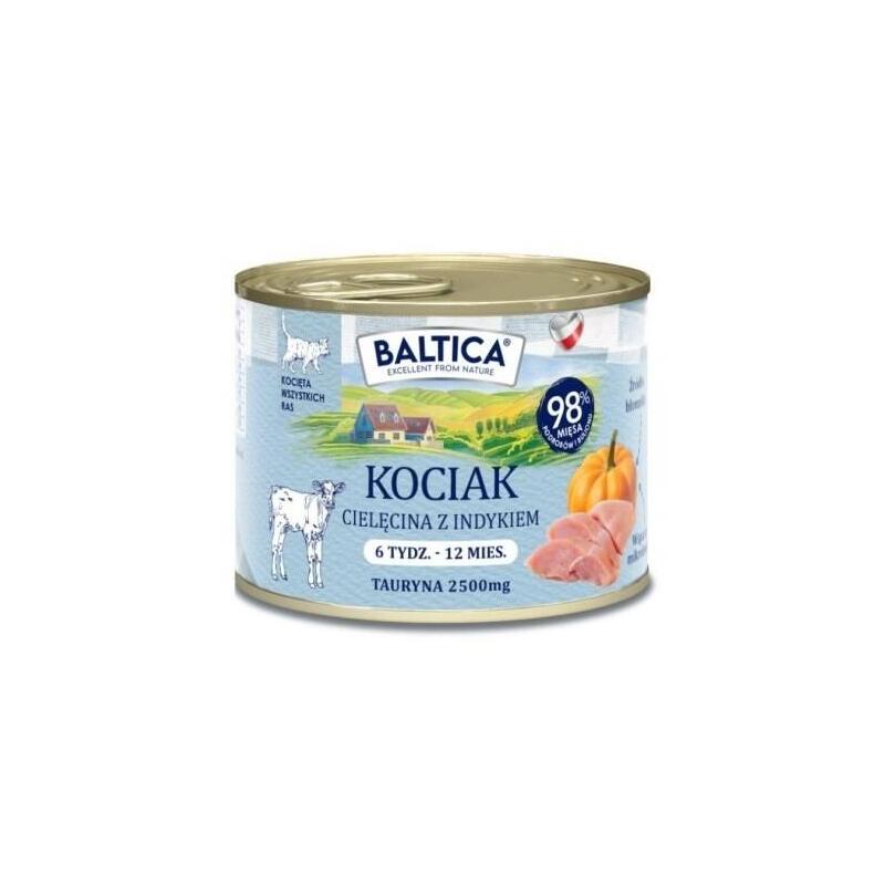 baltica-smaki-regionow-kitten-veal-with-turkey-comida-humeda-para-gatos-185g
