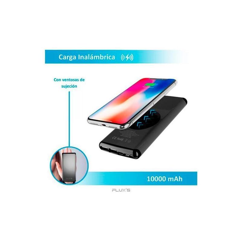 fluxs-cargador-power-bank-con-carga-inalambrica-epsilon-de-sobremesa-qi-10k-mah-negro
