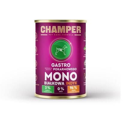 comida-humeda-para-perros-champer-gastro-monoprotein-turkey-400g