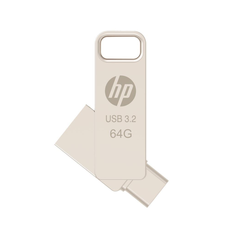 usb-32-hp-64gb-x206c-a-otg-tipo-c-metal