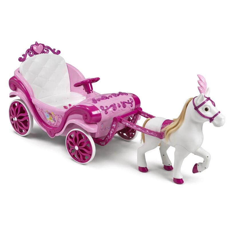 huffy-carruaje-electrico-disney-princess-con-caballo-6-v-rosa