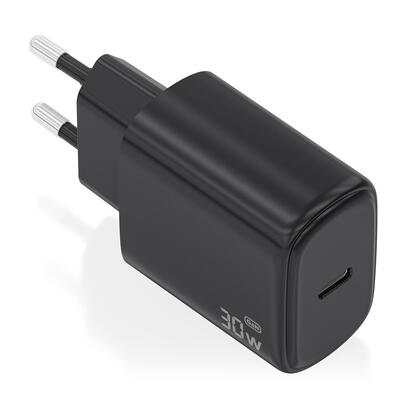 aisens-cargador-gan-30w-1xusb-c-pd30-negro