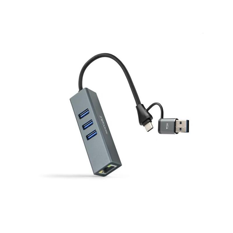 hub-usb-usb-tipo-c-30-nanocable-10030412-3xusb-1xrj45-gris