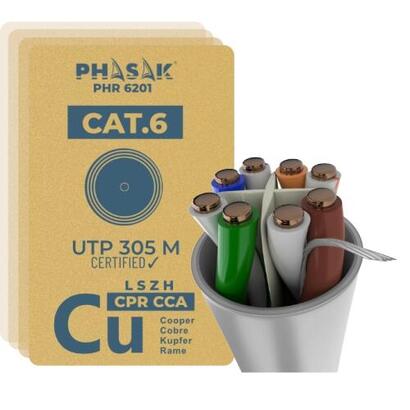 phasak-bobina-cable-utp-cat-6-solido-phasak-cu-cpr-cca-awg24-fluke-lszh-305-m