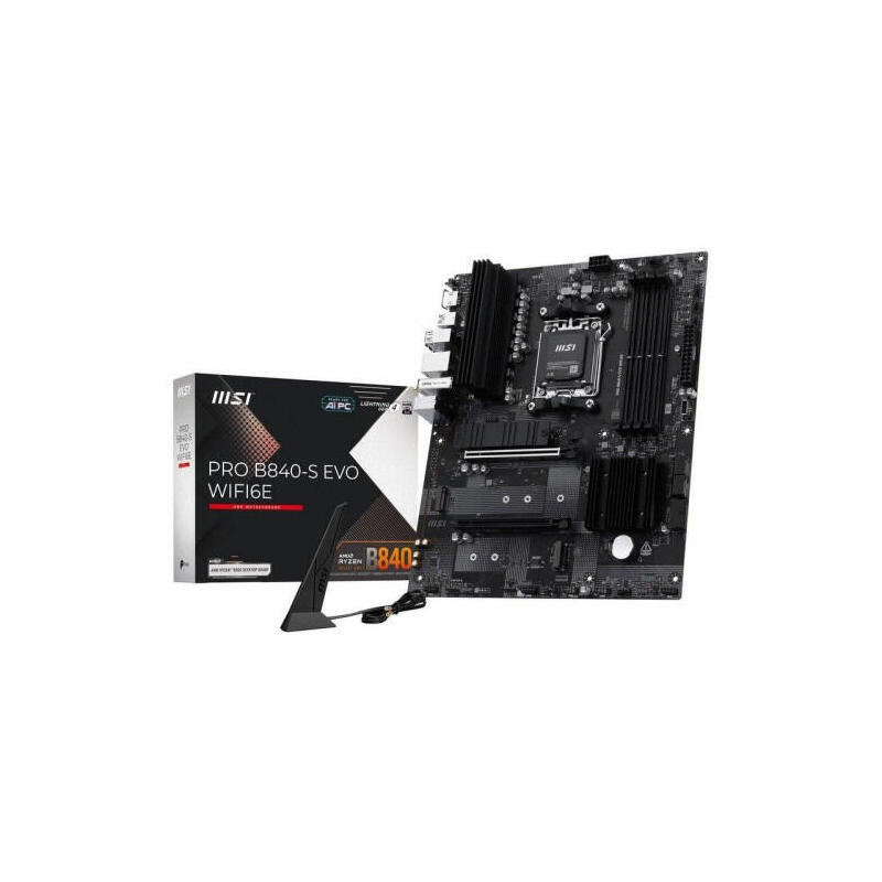 placa-base-msi-pro-b840-s-evo-wifi6e-b840am5atxddr5