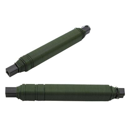 pack-de-2-unidades-alambre-metalico-plastificado-verde-o07-mm-x-40-m-blister-2-uds