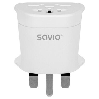 savio-ap-05-adaptador-e-inversor-de-corriente-interior-2500-w-blanco