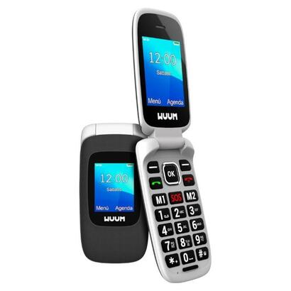 wuum-by-spc-2335t-movil-basico-24-fm-titanio